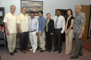 [Assignment: 48-DPA-SOI_K_Saipan_6-5-07] Pacific Islands Tour: Visit of Secretary Dirk Kempthorne [and aides] to Saipan Island, of the Commonwealth of the Northern Mariana Islands [48-DPA-SOI_K_Saipan_6-5-07__DI10777.JPG]