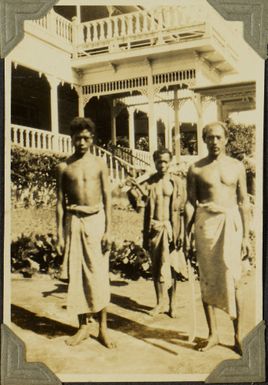 Residence of Ta'isi Olaf Frederick Nelson at Tuaefu, Samoa, 1928