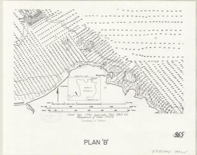 [North coast New Britain: nautical charts]: Extract from T.P.N.G. Hydrographic Chart 209/3 ADS, 965 [Baia and Rangambol Point, New Britain, ca.1:38,000, no date] (Sheet Plan 'B')