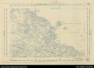 Papua New Guinea, New Guinea and Papua, Base Compilation, Base Compilation Series, Sheet B.c., 1952, 1:600 000