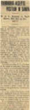 Thornburg accepts position in SamoaW. S. C. graduate to teach school--will sail on January 1 Washington State College. Alumni. Employment. Teaching. 1925-12-03