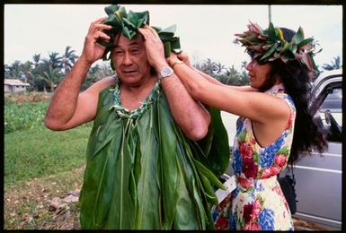 Conferring of Matai Ariki titles in Rarotonga