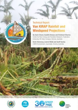 VanKIRAP Rainfall and Windspeed Projections : Technical report