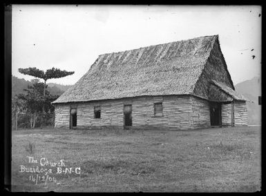 The church, Buiadoga, British New Guinea