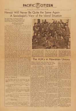 Pacific Citizen Christmas 1945 Issue Section III