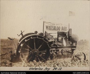 Two speed Waterloo Boy tractor