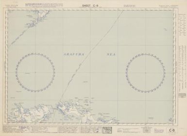 Australian aeronautical map (Sheet C6)