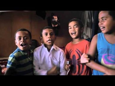 Vivili Kids Singing After Church