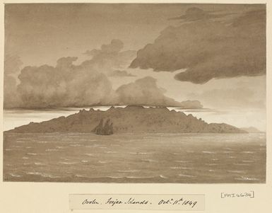 'Ovolu [Ovolau], Feejee Islands, Octr 11th 1849' [Fiji]