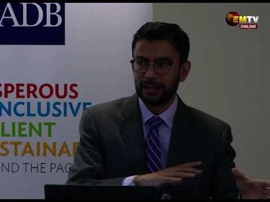 Asian Development Bank hosts session to update on growth and inflation forecasts.