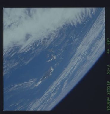 51J-44-007 - STS-51J - STS-51J earth observations