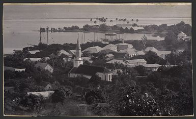 Creator unknown :Photograph overlooking Papeete, Tahiti