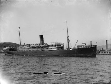 Ship Tahiti, Wellington Harbour