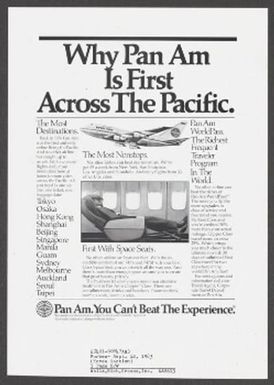 Why Pan Am Is First Across The Pacific.