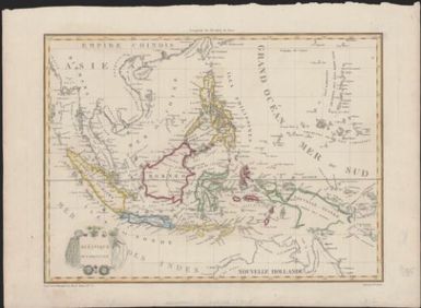 Oceanique occidentale / grave par Chamouin rue de la Harpe No. 35 ; ecrit par Giraldon