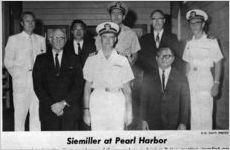 Roy Siemiller at Pearl Harbor, 1967