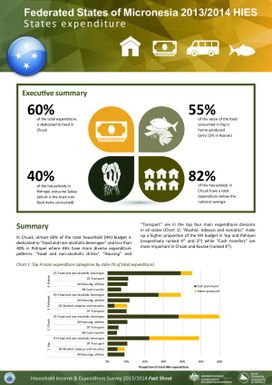 Federated States of Micronesia 2013/2014 HIES - States expenditure