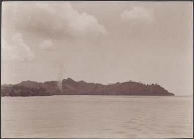The coast of Honggo viewed from Bungana, Solomon Islands, 1906 / J.W. Beattie
