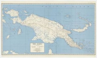 New Guinea and adjacent regions / compiled and drawn in the branch of research and analysis, OSS