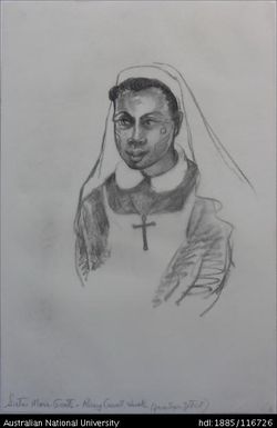 Sister Marie Goretti (from Sepic [sic] District) - Rosary Convent, Wewak