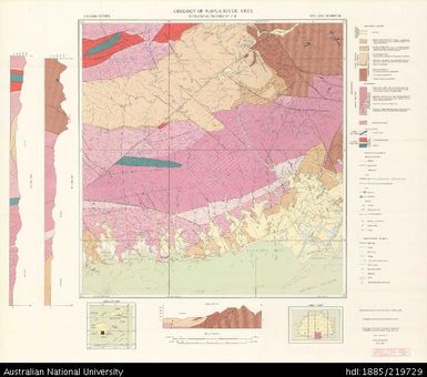 Fiji, Viti Levu, Geology of Navua River Area, GS 429, Sheet 18, 1:50 000, 1967