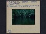 Tropical lake near Maprik (formed by earthquake), [Papua New Guinea, 1959?]