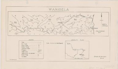 Wanigela / 2 Aust. FD. SVY. Sect. Oct. 1942