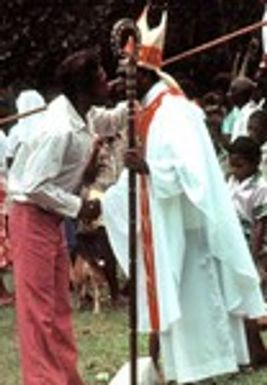 Bishop Harry and Martin Matai