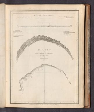 Plan of the Bay on the North Side of Johanna 1762