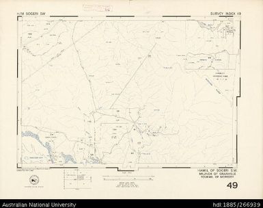 Papua New Guinea, Hamil of Sogeri SW, Survey Index 49, 1:25 000, 1974