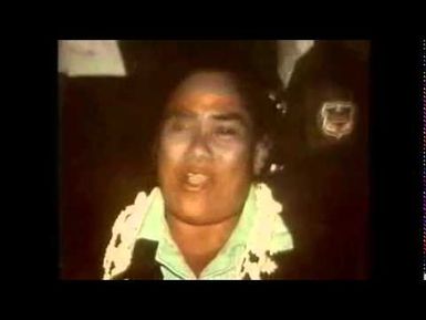 Western Samoa Teachers Group performance at Auckland Airport 1976