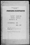 Patrol Reports. Milne Bay District, Esa'ala, 1970 - 1971
