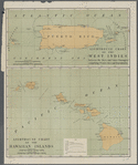 Lighthouse chart of the West Indies between the Mona and Virgin Passages comprising Puerto Rico and dependencies