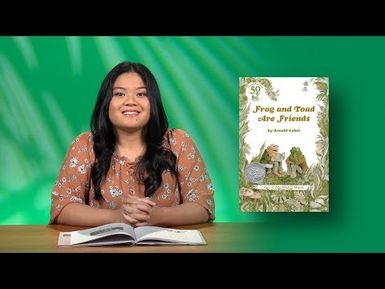 Frances Uy Reads Arnold Lobel's "Frog and Toad Are Friends" | GET CAUGHT READING
