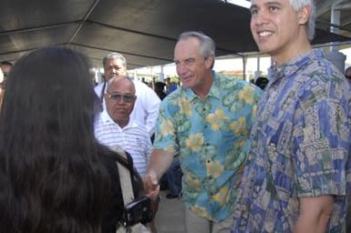 [Assignment: 48-DPA-SOI_K_Saipan_6-5-07] Pacific Islands Tour: Visit of Secretary Dirk Kempthorne [and aides] to Saipan Island, of the Commonwealth of the Northern Mariana Islands [48-DPA-SOI_K_Saipan_6-5-07__DI10790.JPG]