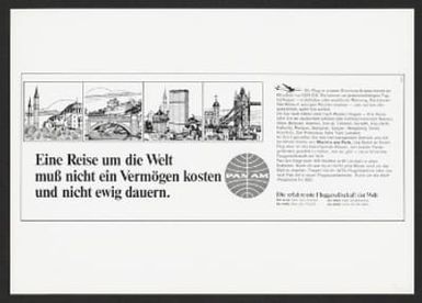 Eine Reise um die Welt muß nicht ein Vermögen kosten und nicht ewig dauern.