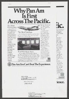 Why Pan Am Is First Across The Pacific.