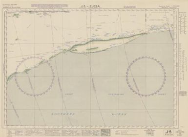 Australian aeronautical map: Eucla (Sheet J5)