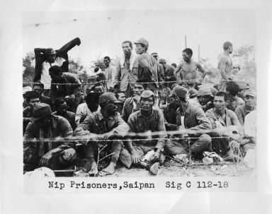 Prisoners of war - Saipan