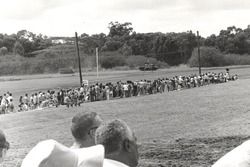 Spectators Watching Tanks, 1975 August 8