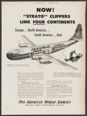 NOW! "STRATO" CLIPPERS LINK FOUR CONTINENTS