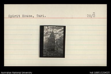 Spirit House, Tari