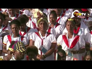 POPE FRANCIS VISIT TO PNG - DAY3, 8AM | SUNDAY 8th SEPTEMBER, 2024