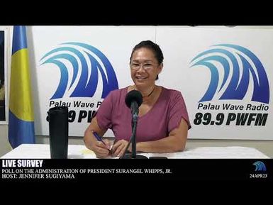 LIVE SURVEY POLL ON PRESIDENT SURANGEL WHIPPS JR. ADMINISTRATION (24 APRIL 23)
