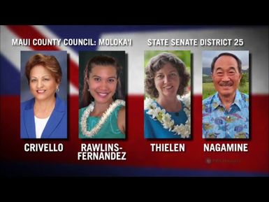 Maui County Council – Moloka‘i / State Senate District 25 | Insights on PBS Hawai'i