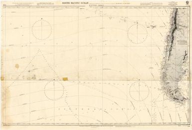 South Pacific Ocean : comprised between the parallels of 27° south, and 60° south and extending from Melbourne to Cape Horn