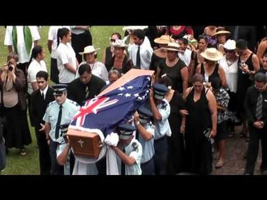 The State Funeral of former Prime Minister Sir Geoffrey Henry