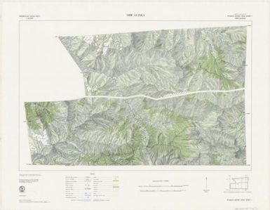 New Guinea preliminary detail plot, 1:50,000: sheet 1