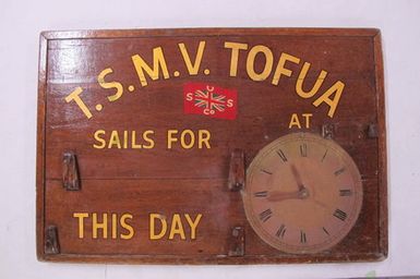 sign, MV TOFUA