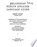 Melanesian Pidgin English language guide 1st level